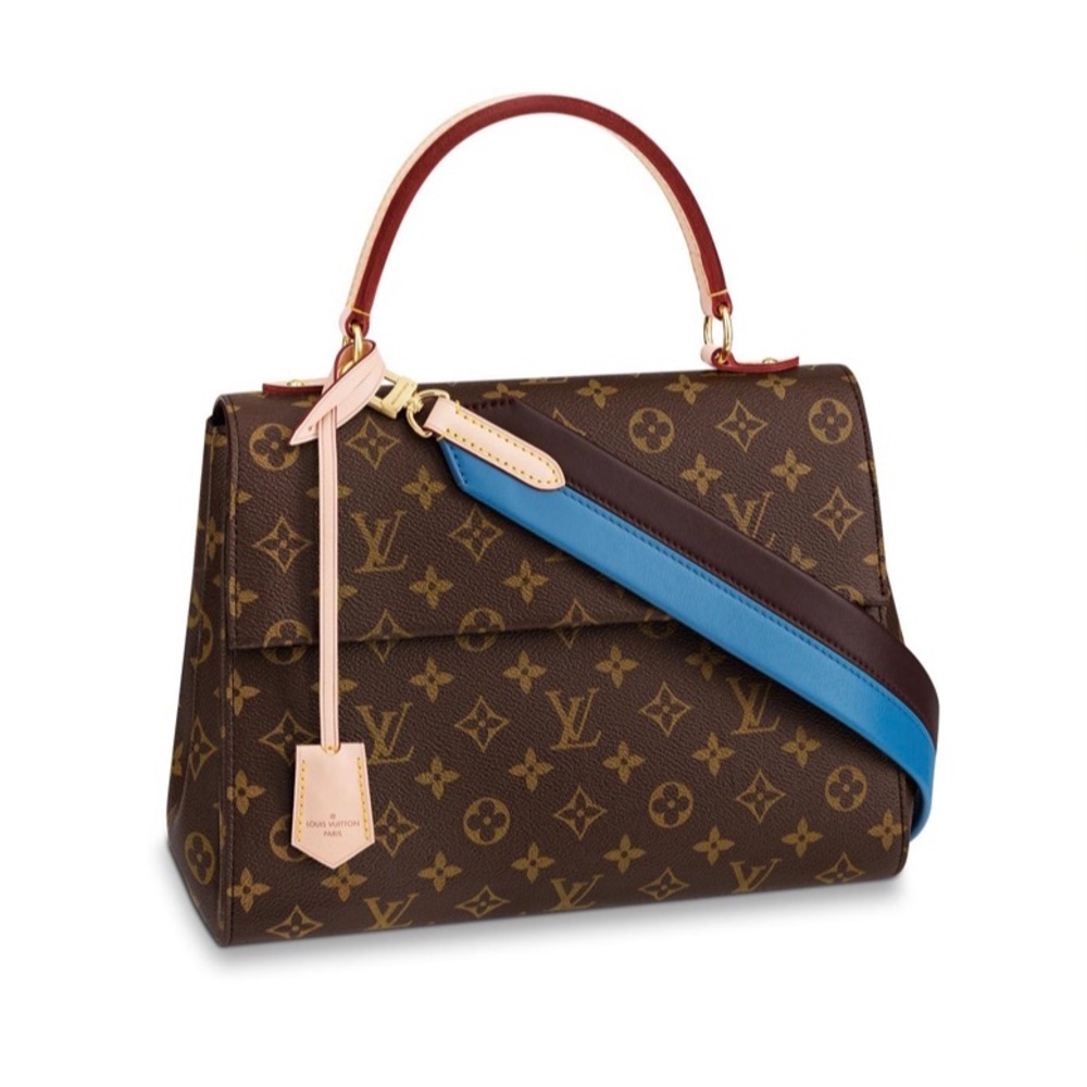 Louis Vuitton Cluny MM Monogram in Brown